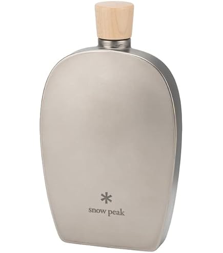 Amazon | スノーピーク(snow peak) チタン スキットルM T012 | Snow